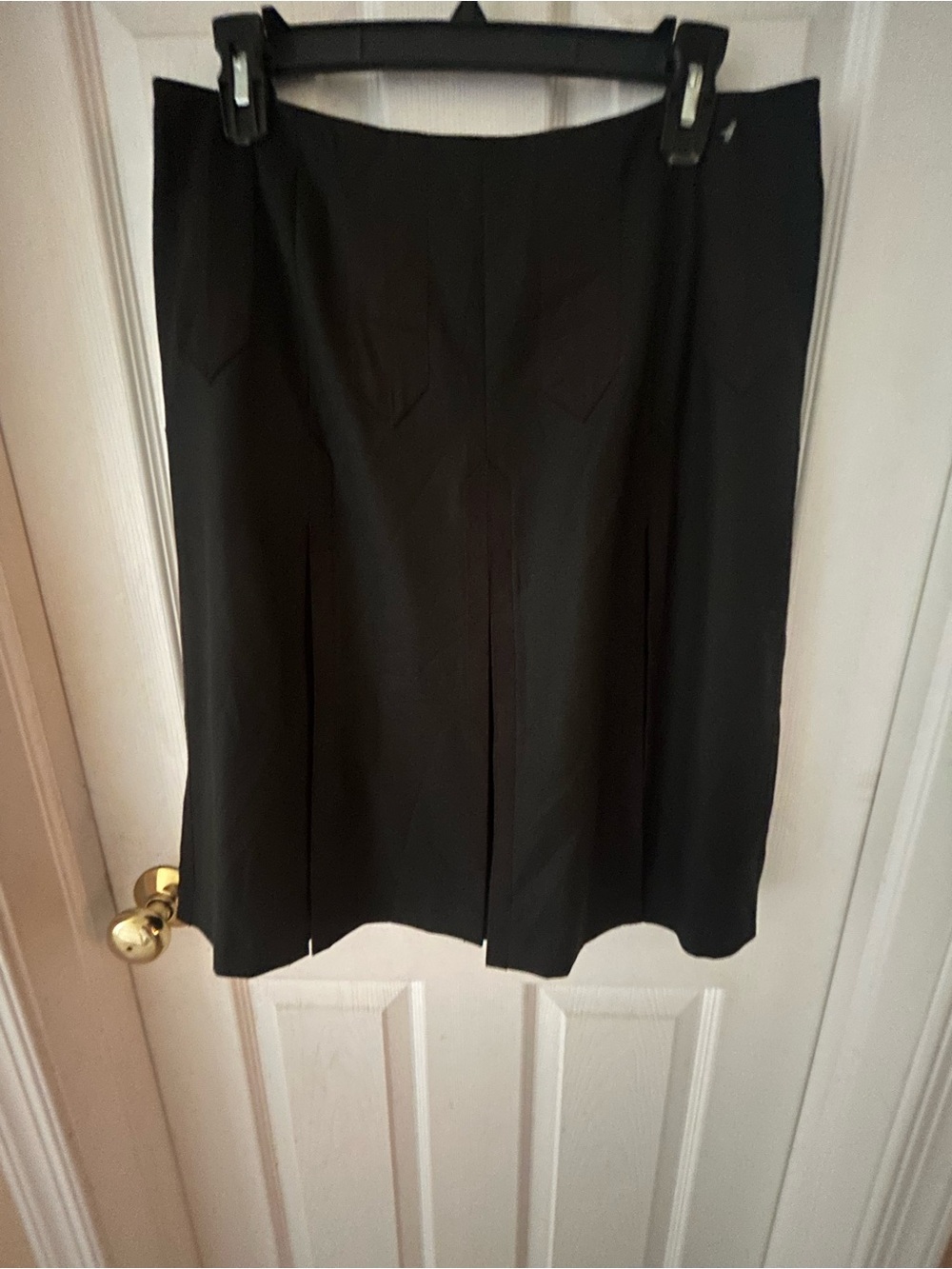 The Limited Black Midi Skirt